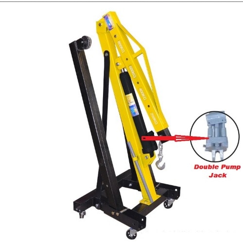 Double Pump Hydraulic Engine Crane Engine Hoist Engine Jack Folding Crane