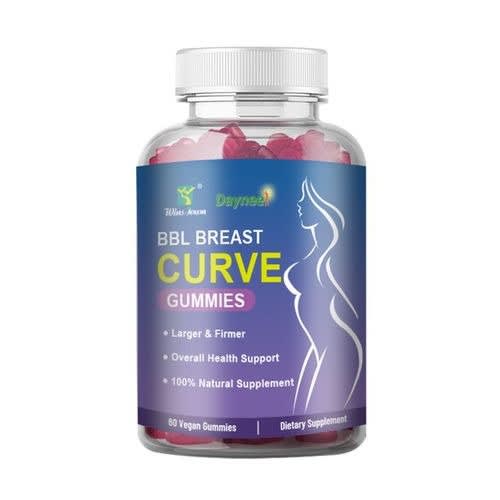 Daynee Bbl Breast Curve Gummies For Larger & Firmer Breast  - 60 Gummies
