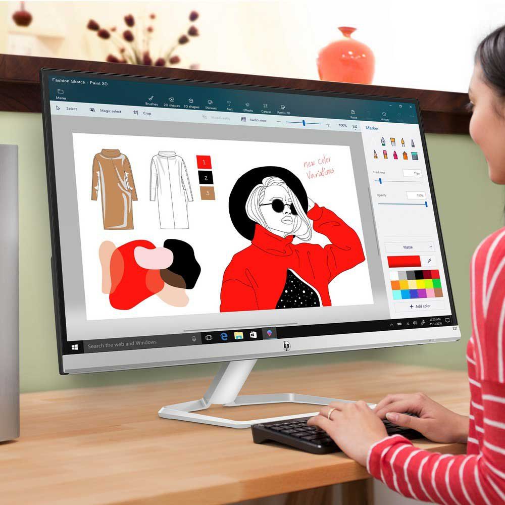 32f UltraSlim LED IPS LCD 31.5" 1080p Monitor Dual HDMI VGA