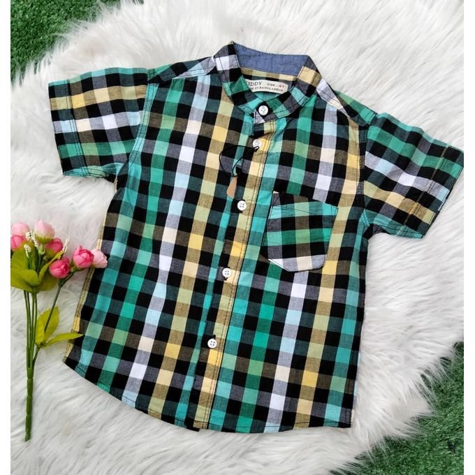 Boy Short Sleeves Shirt