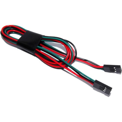 3pin Female To Female Jumper Wire - 70cm - 2pcs