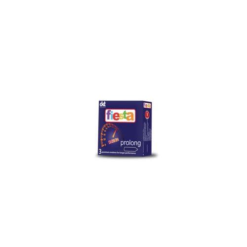 Fiesta Prolong Condoms 3's X 12 Packs