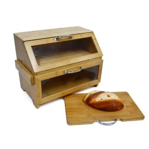 Bread Bin With Chopping Board