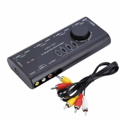 4 In 1 Audio Video Selector