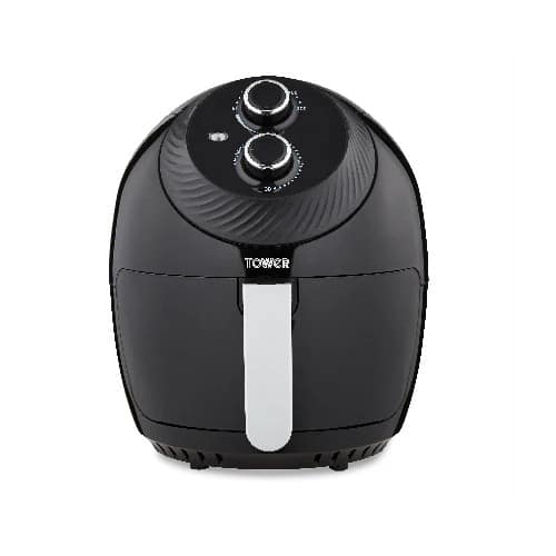 Manual Single Basket Air Fryer - Vortx - 4L - 1400W - Black