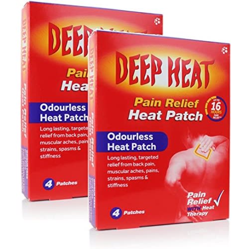 Pain Relief Heat Patch a  Pack X4