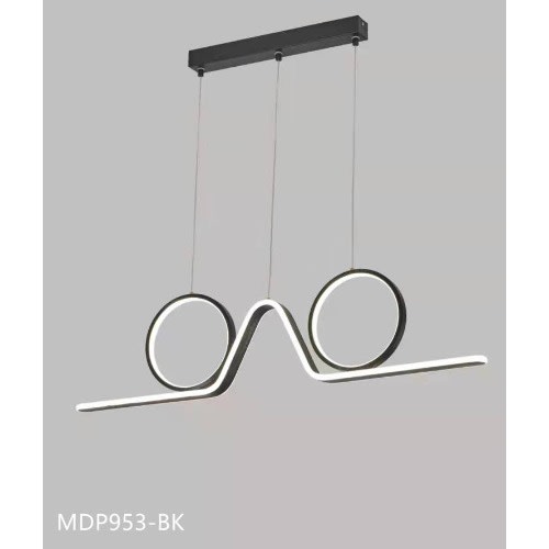 Retro Pendant Pop Light and Chandelier Lamp - BK - 600*400*300cm
