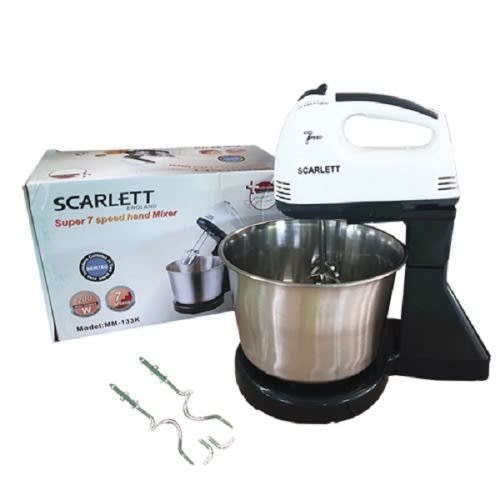 7 Speed Hand Mixer With Bowl
