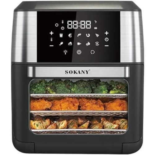 Smart Digital Commercial Air Fryer Cooker Oven - 12L - 1800W