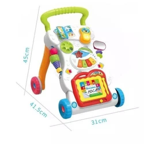 Children's Baby Walker - Baby Learn Walk Stand Trolley Toys
