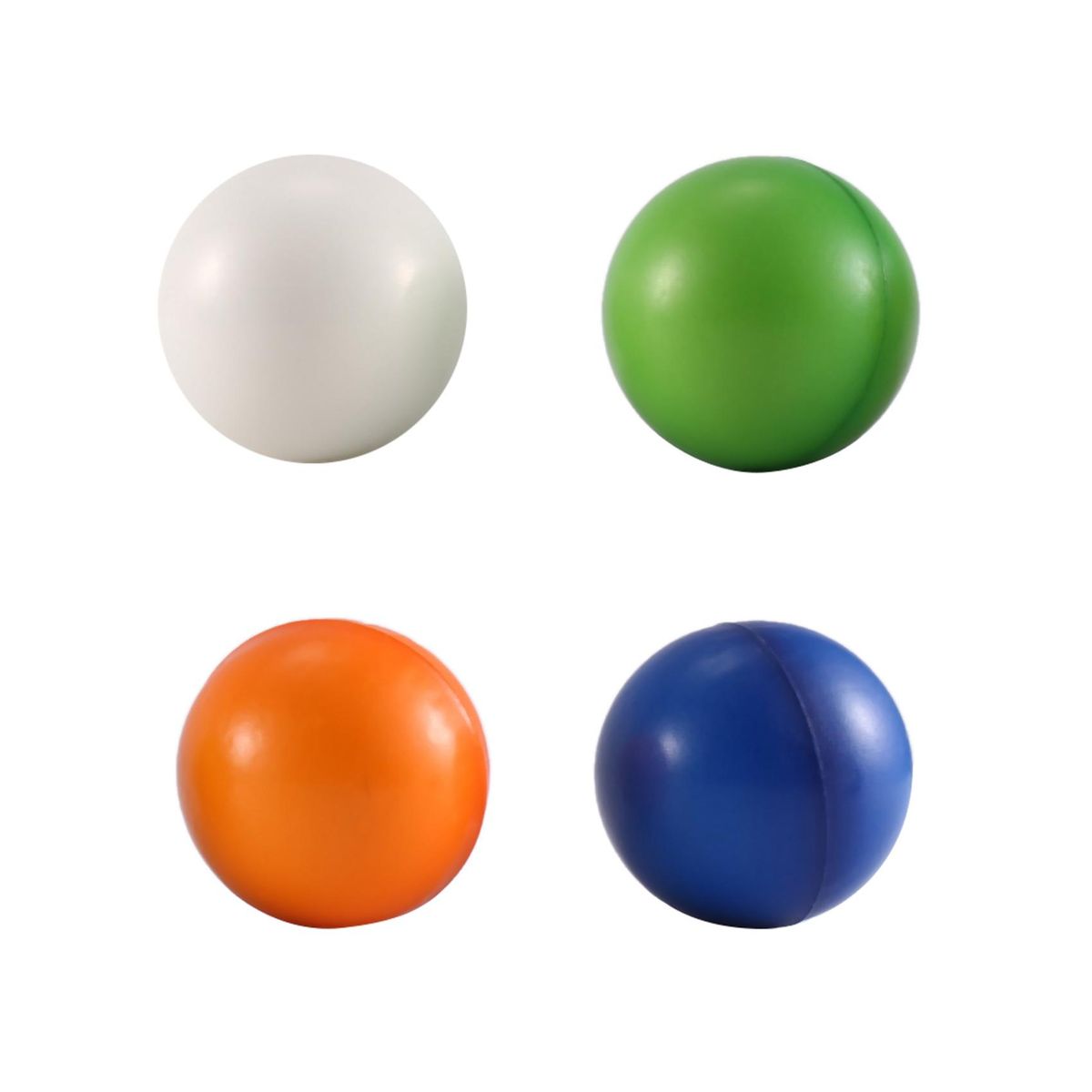 12-Pack 6.3cm Soft Foam Stress Balls For Toddlers – Multicolor Sensory Toys For Kids