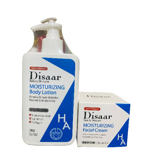 Moisturizing Body Lotion - 300g And Moisturizing Facial Cream - 120g