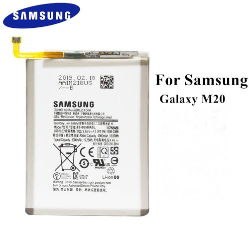 Buy Replacement Battery For Samsung Galaxy M20 Eb-bg580abu in