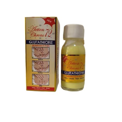 Action Chrono 72 Hrs Glutathione & Kojic Knuckle, Knee & Feet Corrector Serum- 50ml