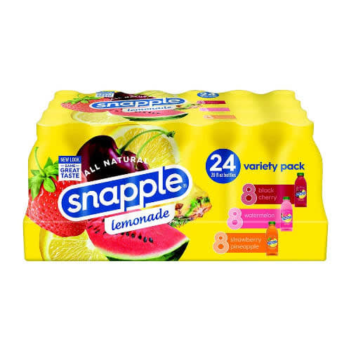 Snapple All Natural Variety Lemonade - 24 Pk./20 Oz