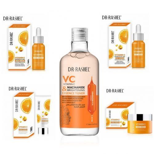 Facial Care Set - Face Toner, Face Cream & Eye Serum