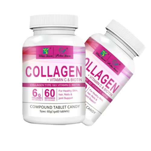 Collagen Tablets With Vitamin C And Biotin-6000mg