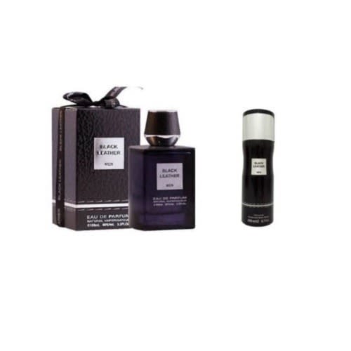 Black Leather Perfume Plus Free Body Spray - 100ml