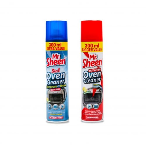 Mr. Sheen 3 in 1 + Fast Acting Oven Cleaner -300ml
