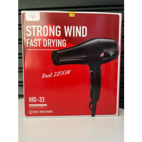 Hair Dryer Ihd-33 With Strong Wind Fast Drying