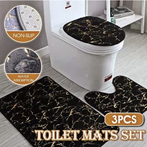 3 In 1 Toilet Mat