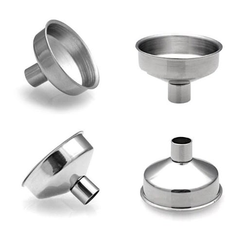 Stainless Steel Liquor Hip Flask Funnel - 1pc