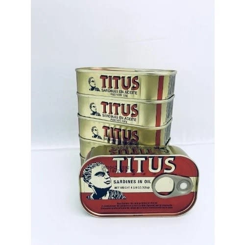 Titus Sardine - 125g X 6 Pcs