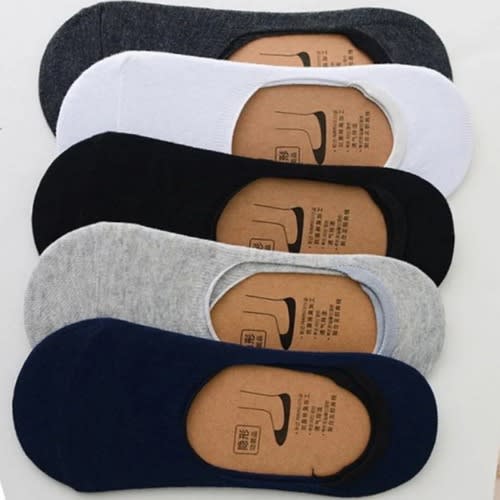 Unisex Invisible Socks - 6 Pairs