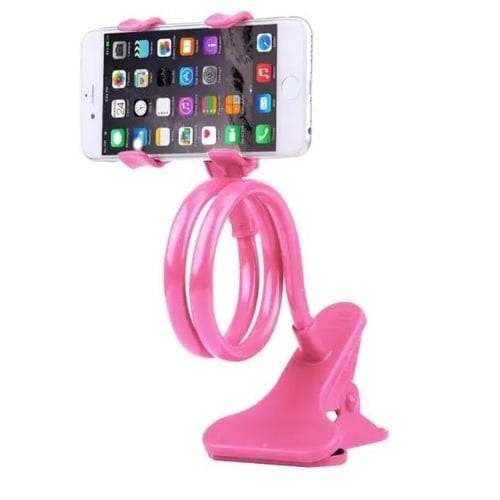 Flexible Mobile Phone Holder - Pink