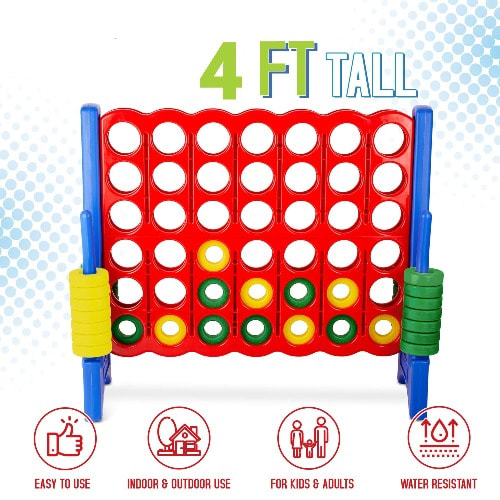4 in a Row Giant Plastic Connect Game
