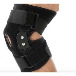 Knee Pad Support Brace With Side Stabilizer