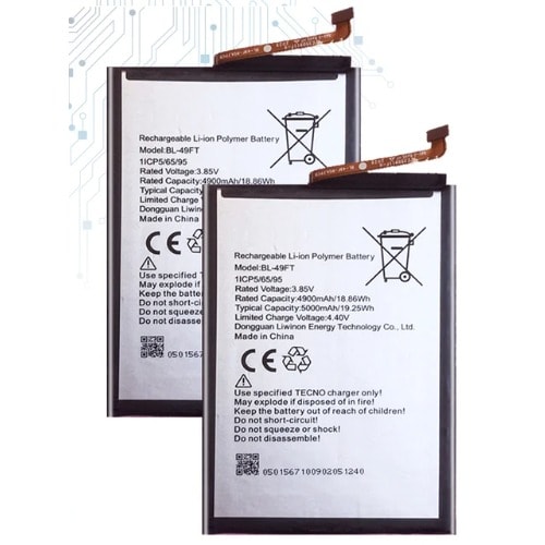 Battery Replacement For Tecno Pop 4