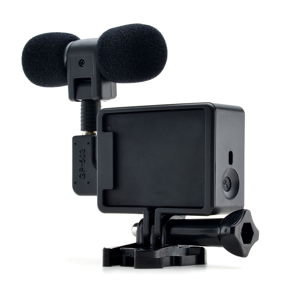 Go Pro Accessories Mini Go Pro Microphone Stereo Noise Reduction Loudspeaker For 3-3 + 4