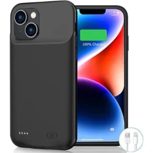Battery Case  - For Iphone 14 - Black - - 3500mAh
