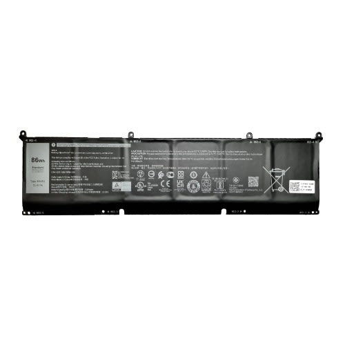 69kf2 Laptop Battery For Alienware M15 R3 R4 M17 R3 R4 Series Dell Xps 15 9500 9510 86wh