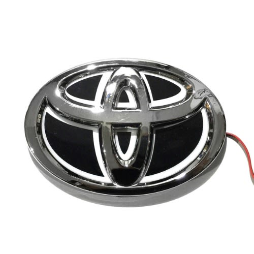 5d White Car Front Logo Led Light - For Corolla 2007-2011