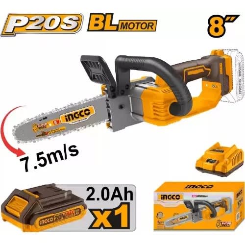 Cordless Chain Saw - 20v - 8inches