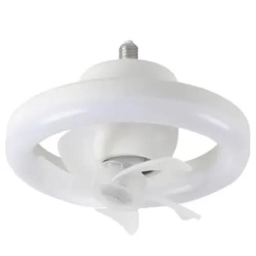 360 Degree Rotating Socket Mount Led Light Ceiling Fan With Remote