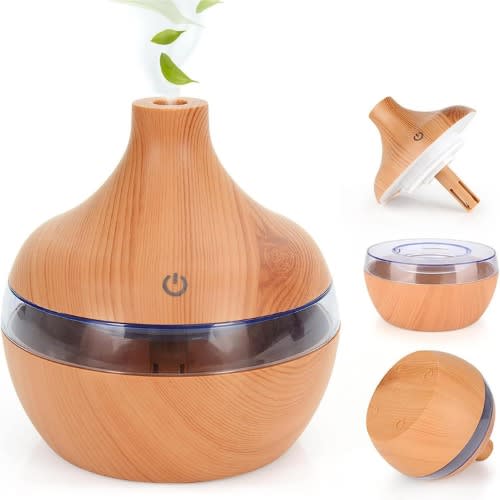 300ml Ultrasonic Aroma Humidifier  -Beige