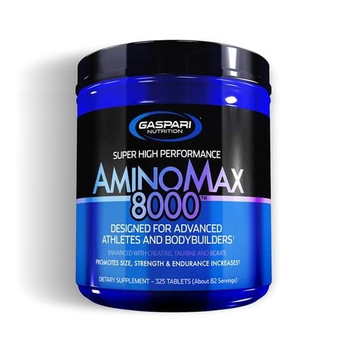 Gaspari Nutrition Amino Max 8000 - Amino Acids Tablets Supplement - Whey Protein Concentrate