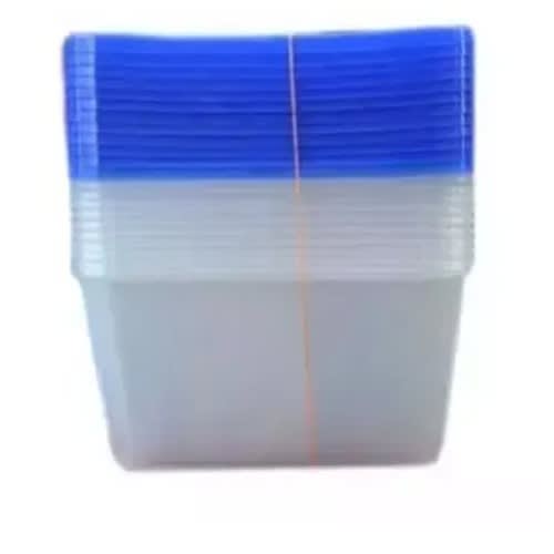Take Away Plastic Pack Food Containers - 17oz - 100 Pieces