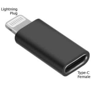 USB-C Female To Lightning Adapter