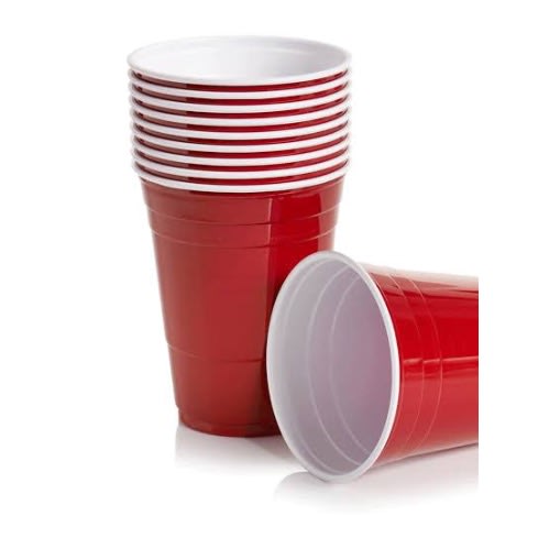 Disposable Cups X 50pieces - Red
