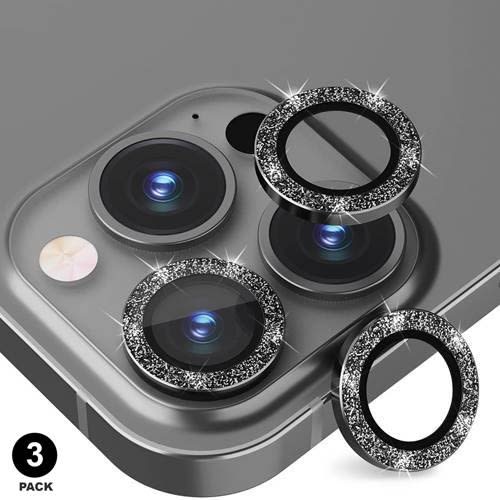 Black Camera Protector For Iphone 13 Pro Max- 3 Pack