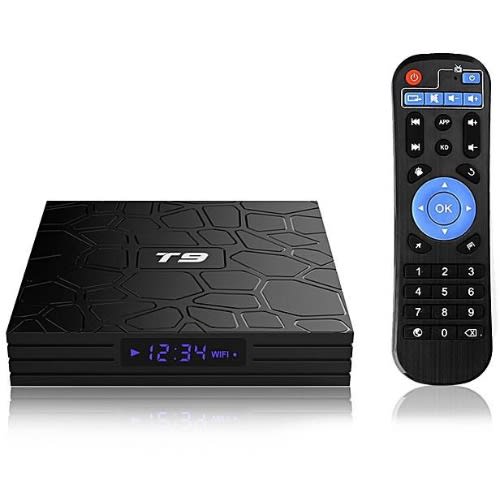 T9 Android 9.1 TV Box With Free Live TV HD
