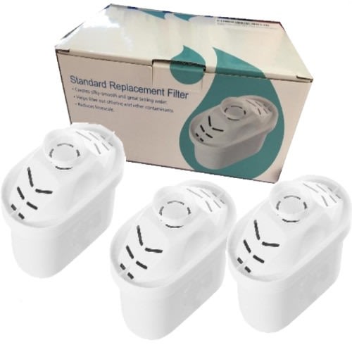 3 Units Standard  Alkaline Water Pitcher Filter Cartridge