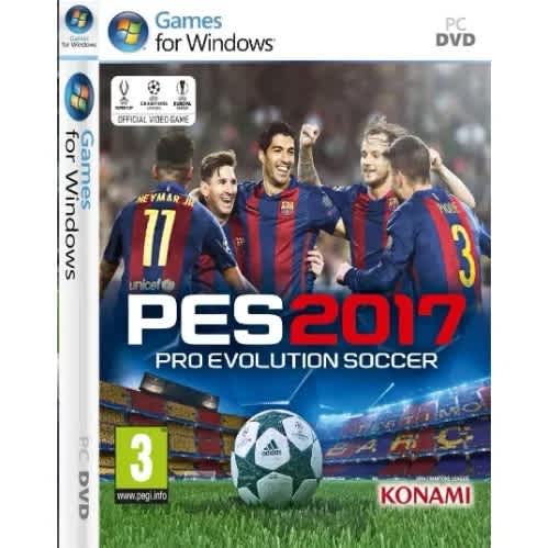 Pro Evolution Soccer 2017 - Pes 17 Pc Game Flash Drive + Free Game