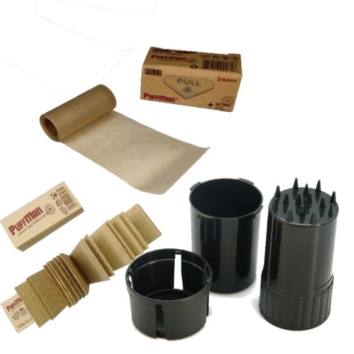 Herb Rolling Papers And Crusher With Tips - 5m