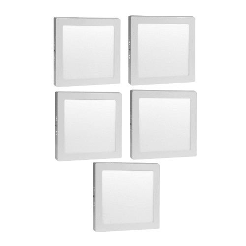 30W Square Led Panel Light Surface/Ceiling Mounted -5Pcs