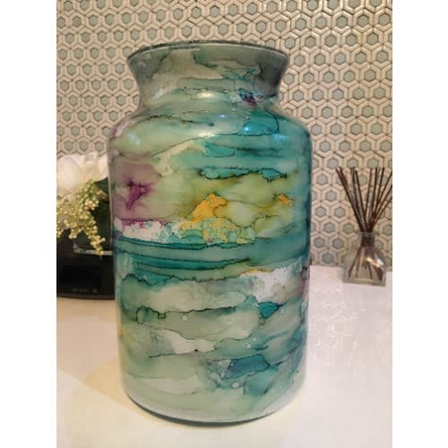 Franco Design Italian Glassware Vase